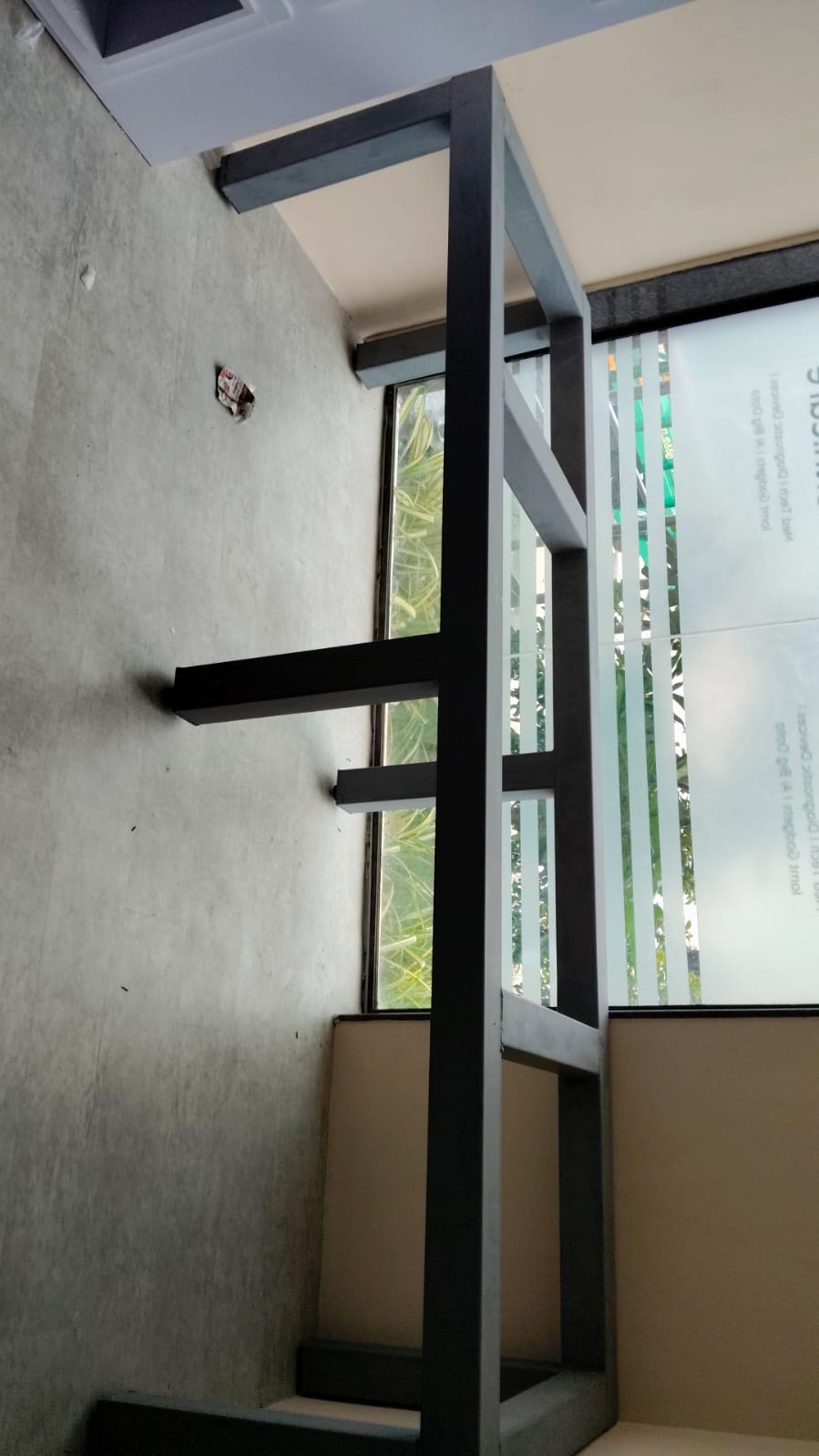 Display room device table steel stand device storage